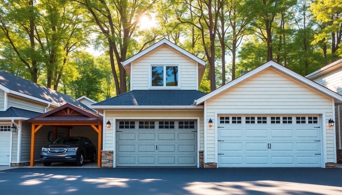 Discover custom garages designed with unique styles and spacious features, perfect for any homeowner's needs.