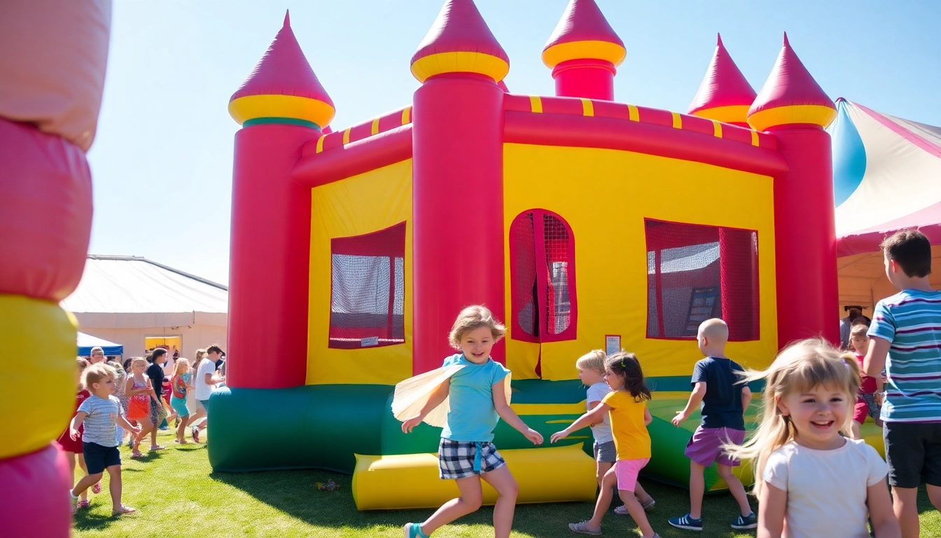 Enjoy Bounce house rental near me for parties and events with vibrant inflatables available for all ages.