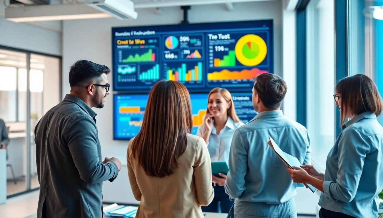 Boost your trade marketing strategy in an engaging team meeting setting.