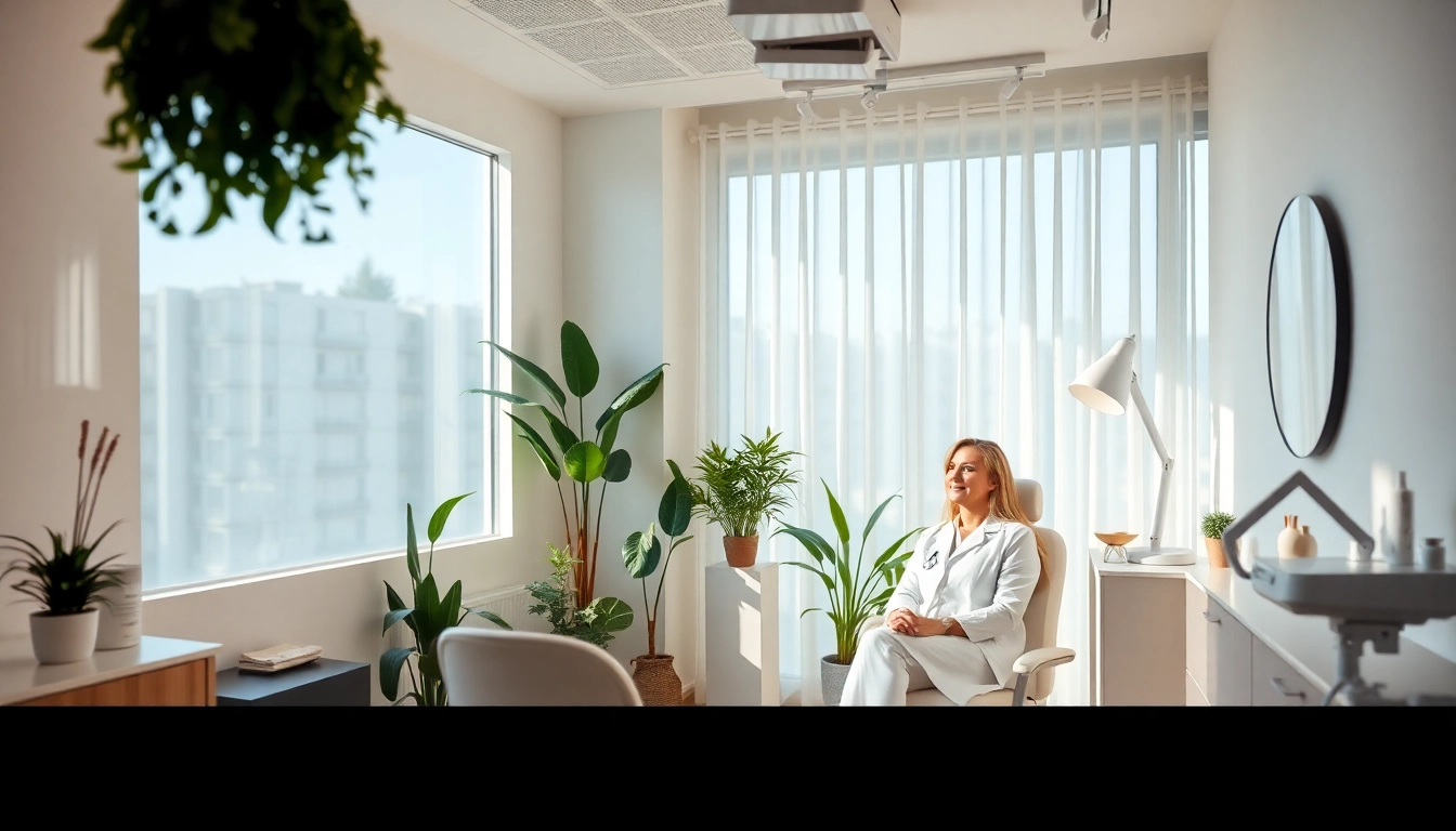 Patient consultation about the Fett-weg Spritze in a welcoming clinic environment.