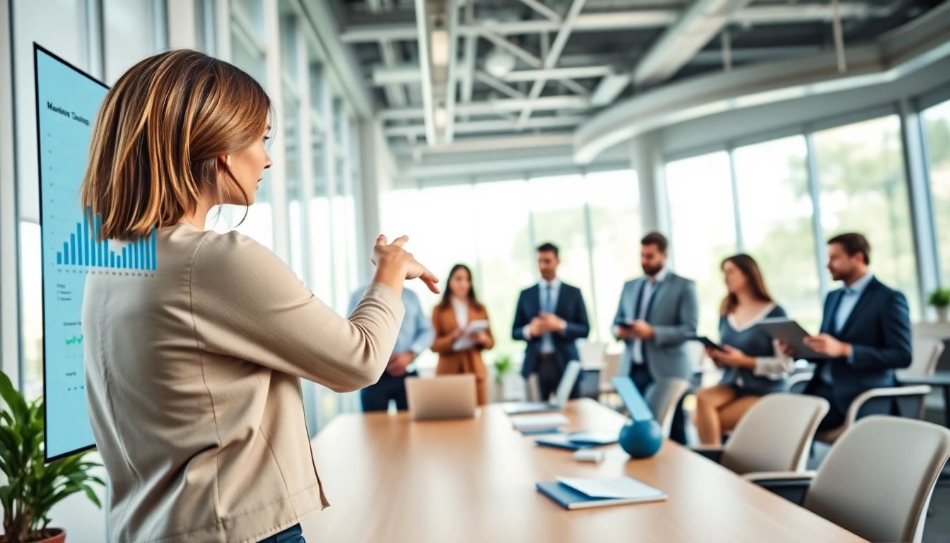 Engage in trade marketing strategy discussions with professionals analyzing market data.