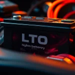 Showcasing car audio accessories paired with an advanced LTO lithium battery for optimal performance.
