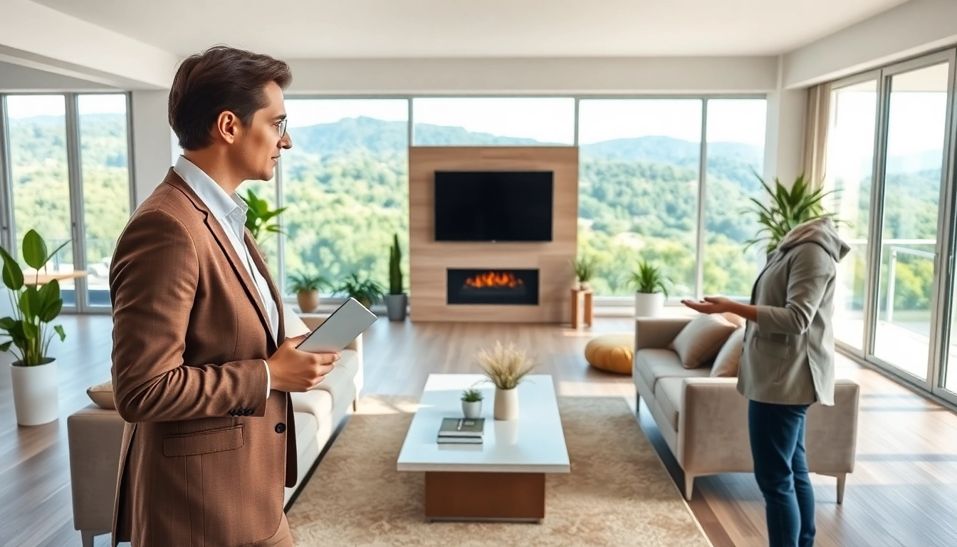 Learn how to buy a house in a beautiful, inviting living space setting with scenic views.