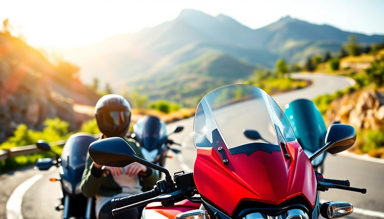 Explore high-quality motorcycle windscreens designed for optimal performance and style.