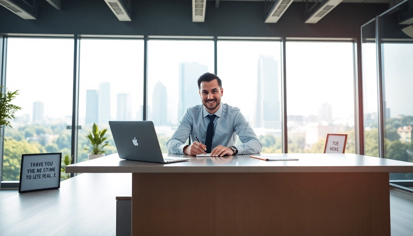 Engaging scene of PedroVazPaulo showcasing expertise in a professional office environment.