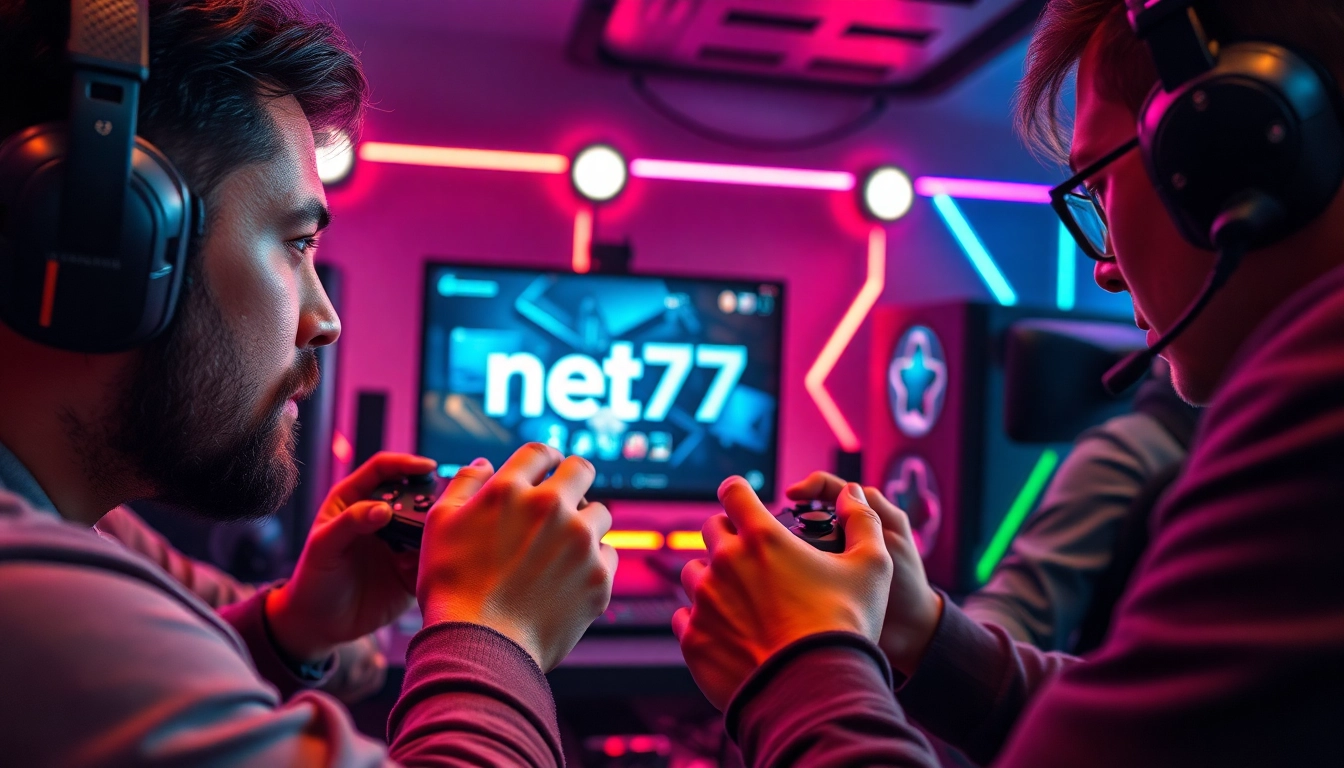 Jelajahi net77 game dalam turnamen gaming yang seru dengan gamer profesional.