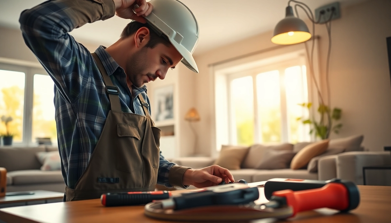 Providing reliable Electrical Service during installation in a bright, professional home environment.
