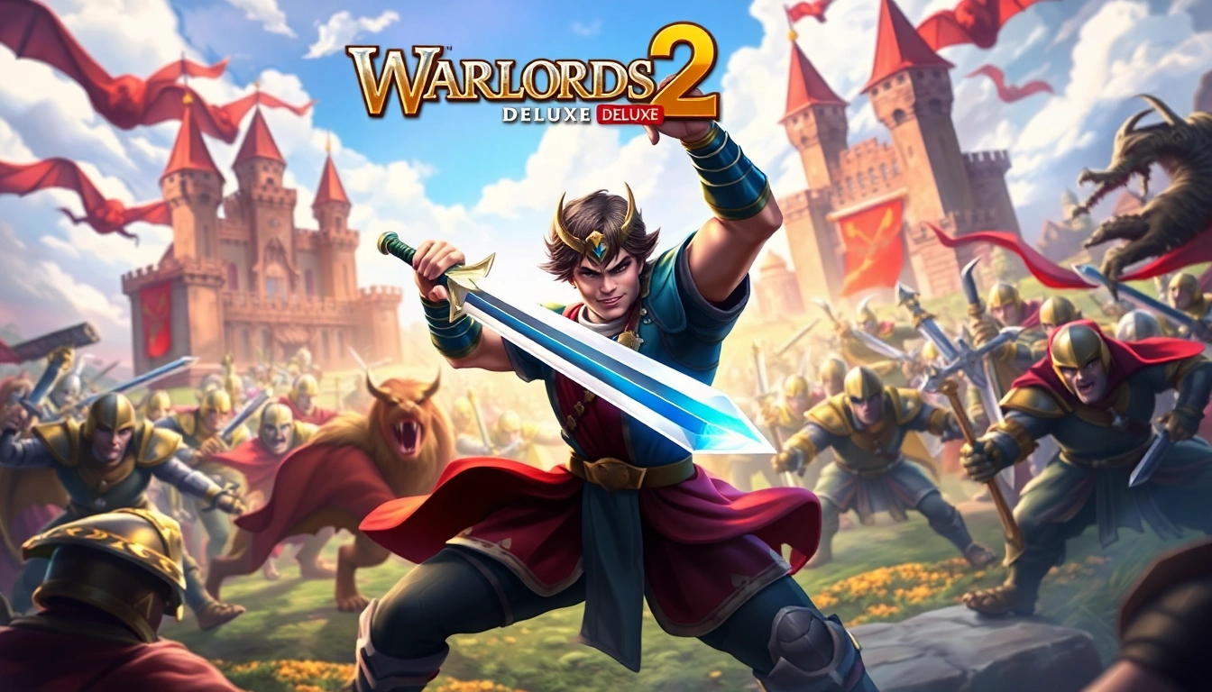 Download Warlords 2 to experience epic battles in a vibrant medieval fantasy world.
