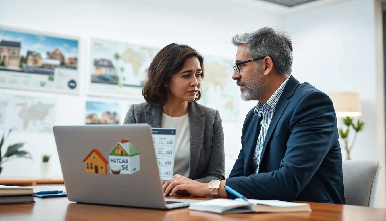 Homeowner discussing options with a real estate agent to sell my house urgently.