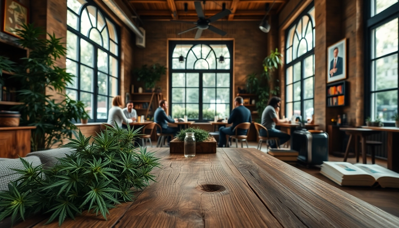 Join a vibrant cannabis club experience in Barcelona showcased by https://cannabisbcn.com with cozy settings and green decor.