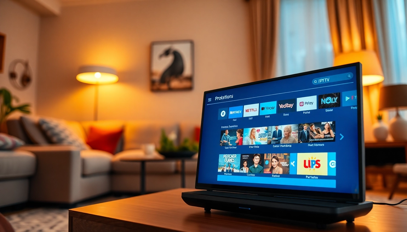 Comprar Listas IPTV con opciones de streaming premium en un entorno acogedor.