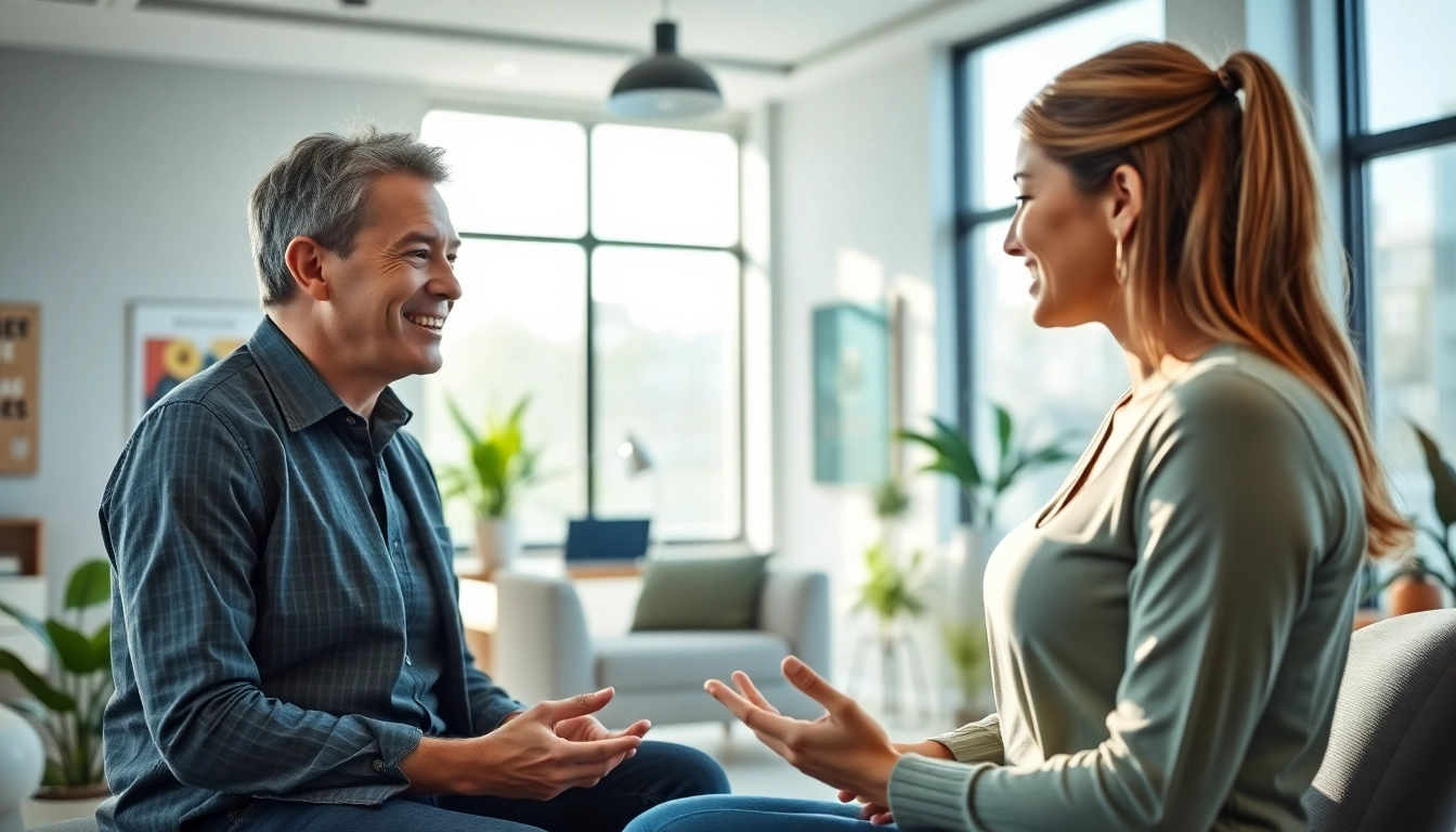 Consultation at weight loss clinics in las vegas nv showcasing a health coach helping a client.