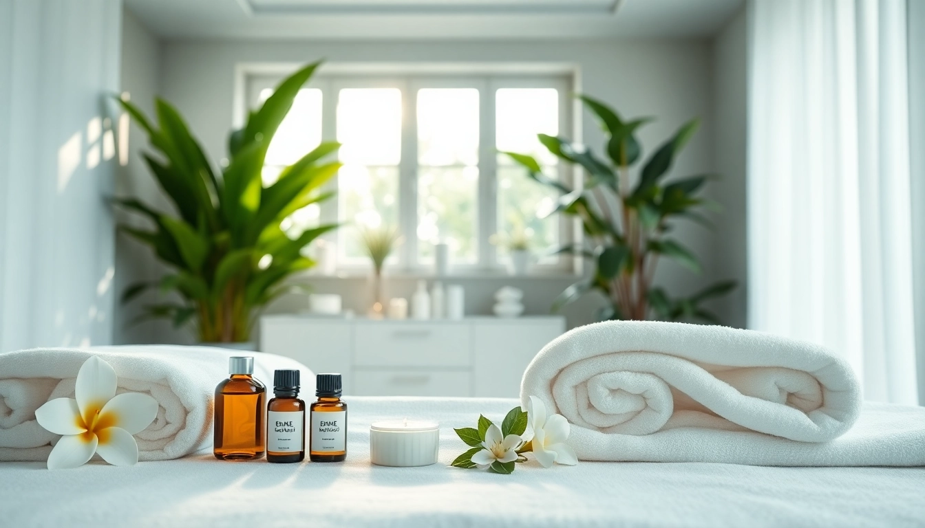 Experience relaxation in a peaceful medical spa treatment room with calming elements.