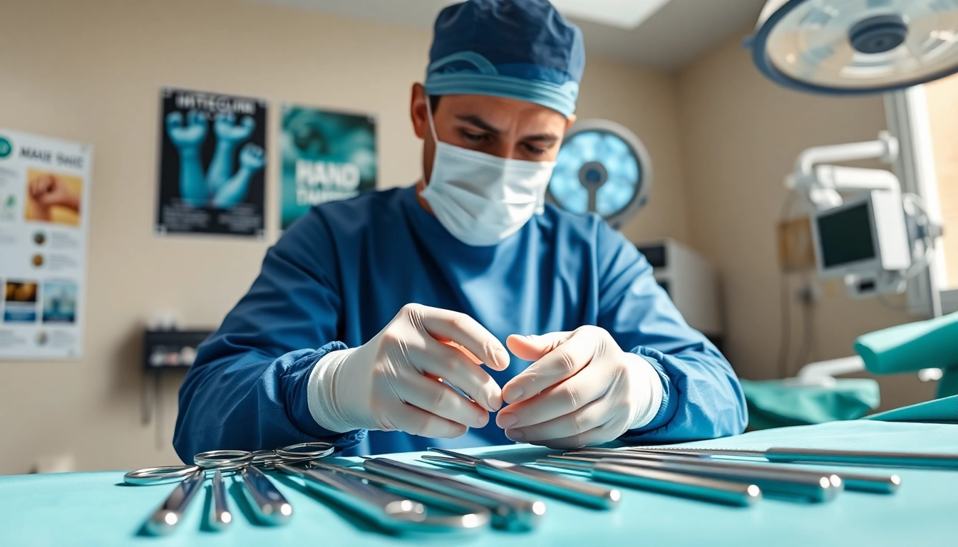 Fachkundige Handchirurgie Braunschweig mit Augenmerk auf präzise Operationstechniken.