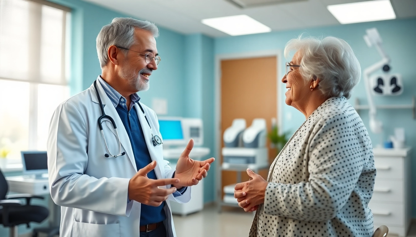 Concierge doctor Las Vegas providing personalized healthcare services in a welcoming office environment.