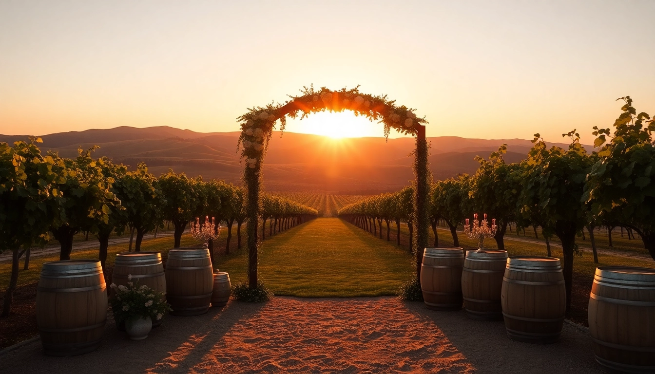 Celebrate your love at Clarksburg Wedding Venues featuring stunning vineyard landscapes.