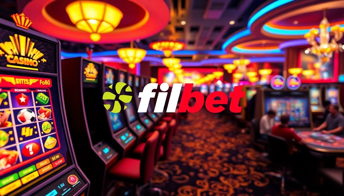 Experience the thrilling gameplay at filbet casino with vibrant slot machines and dynamic gaming atmosphere.
