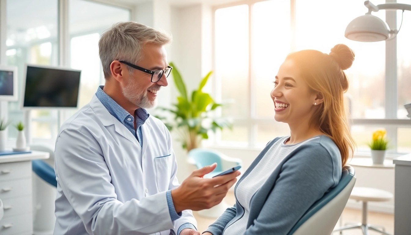 Patient smiling during consultation at Grand Strand Smile Spotlight for expert orthodontic care.