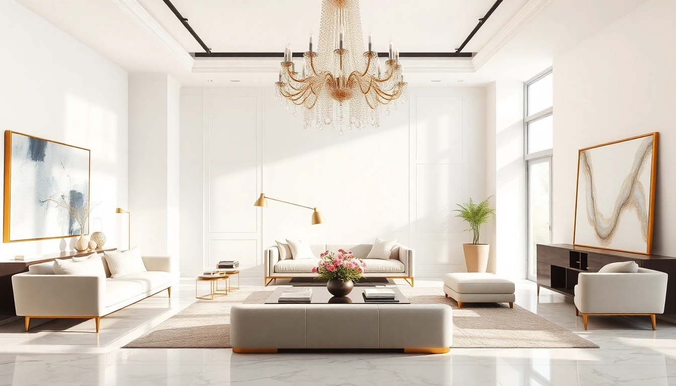 Experimente la elegancia de luxury12 en un lujoso salón con decoración sofisticada.